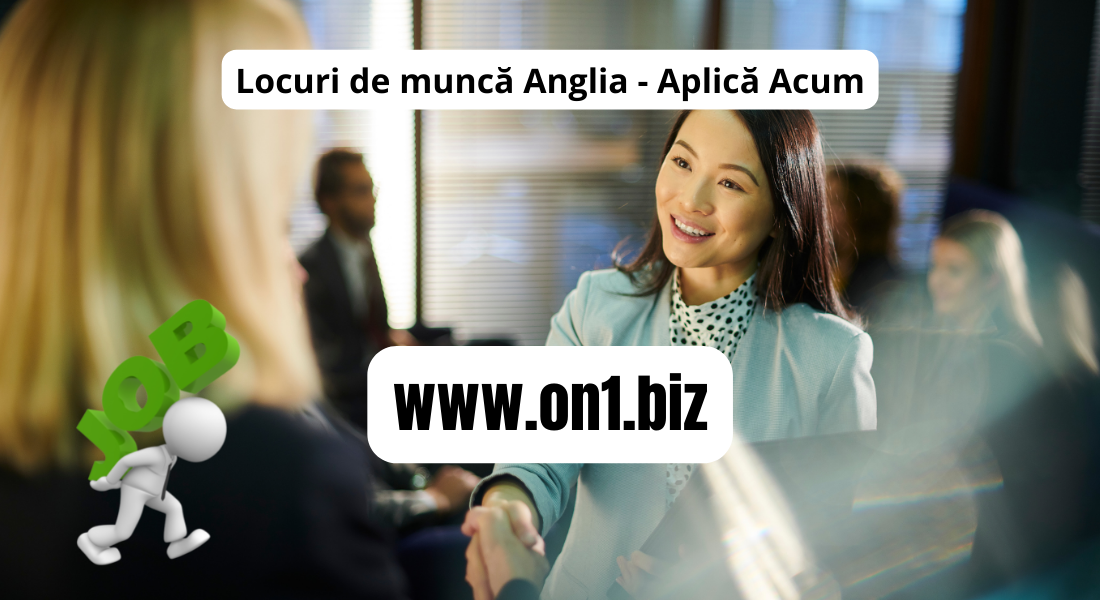 Locuri de muncă Anglia - Aplică Acum