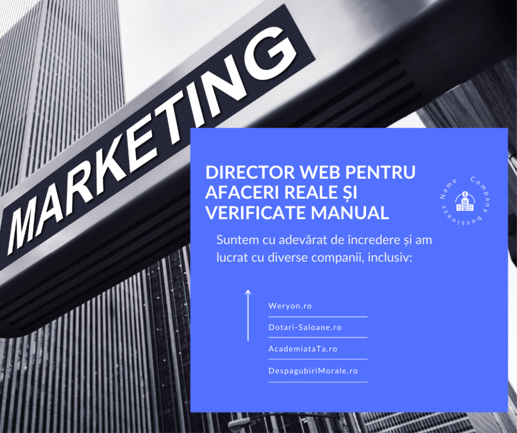 Cum aleg categoria potrivită pentru afacerea mea într-un director web?