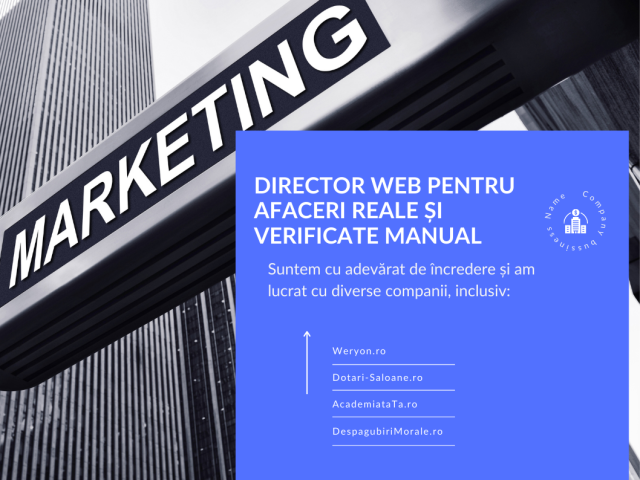 Cum aleg categoria potrivită pentru afacerea mea într-un director web?