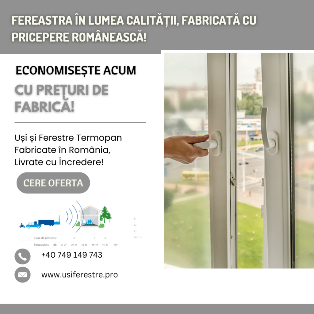 Usiferestre.pro – Experții în Termopane, Uși Exterioare, Uși Balcon și Uși Garaj – Calitate la Prețul de Fabricant!